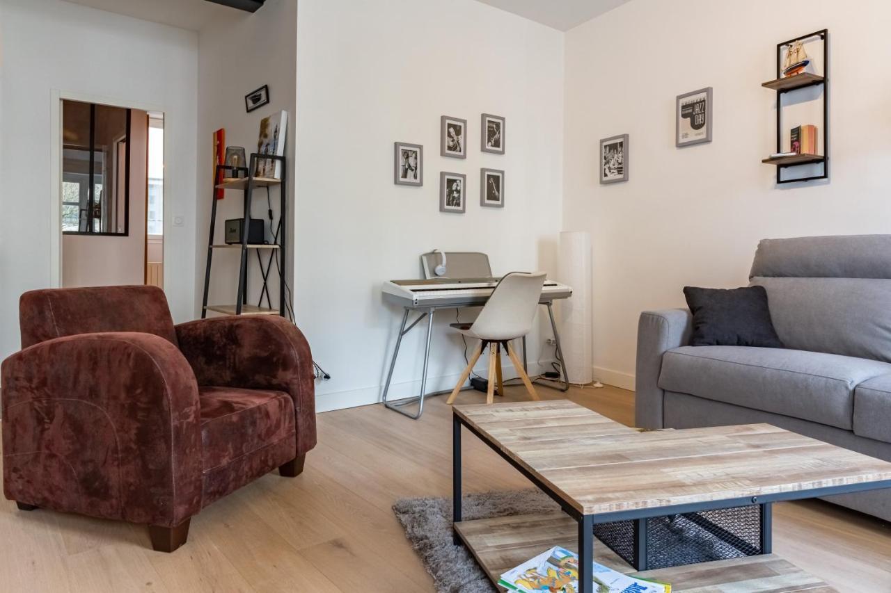 Armstrong - Charmant Logement Au Coeur De Nantes Bagian luar foto